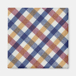 Imán Patrón Tartán multicolor