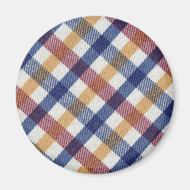 Imán Patrón Tartán multicolor