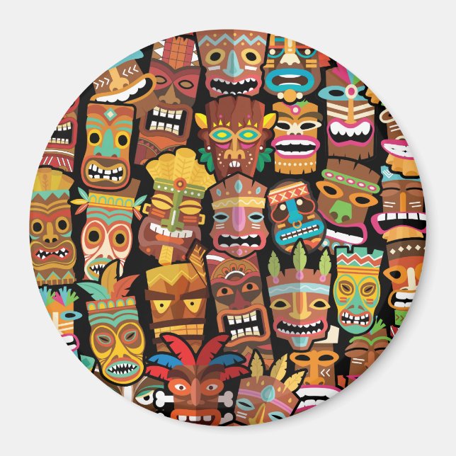 Imán Patrón Tiki (Frente)