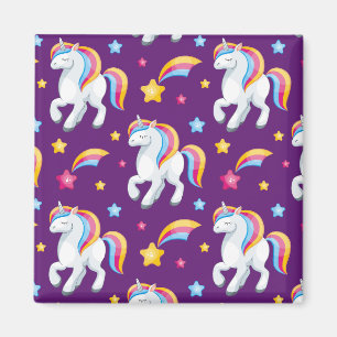 Imán Patrón Unicornio Caballo Mágico Lindo