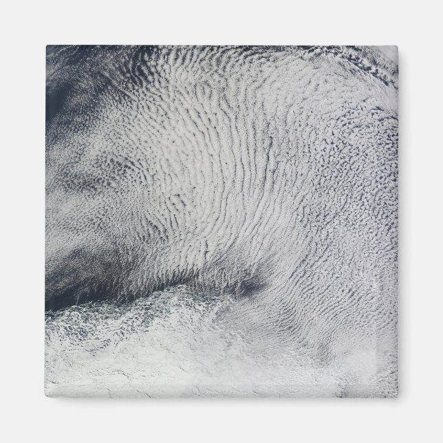 Imán Patrones de nubes y hielo marino en el Océano Aust (Frente)