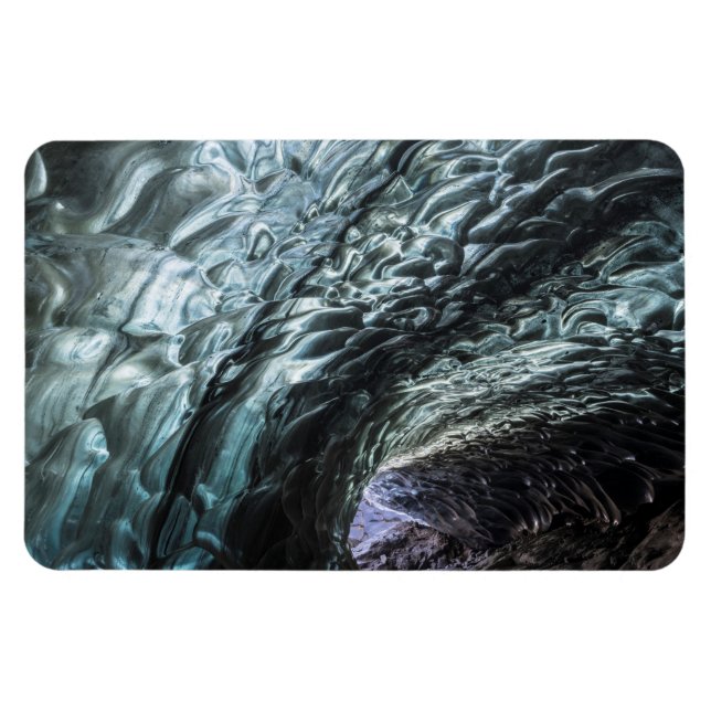 Imán Patrones de pared de cueva de hielo (Horizontal)
