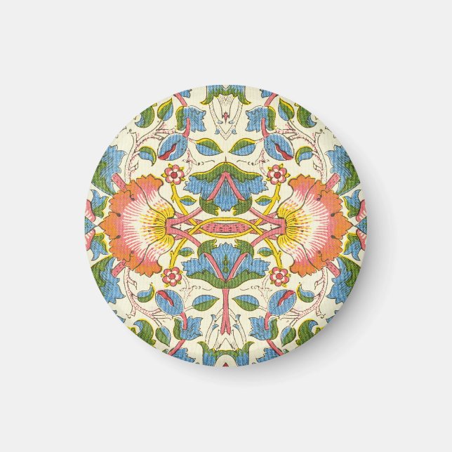 Imán Patrones florales de William Morris Loddon Blossom (Frente)