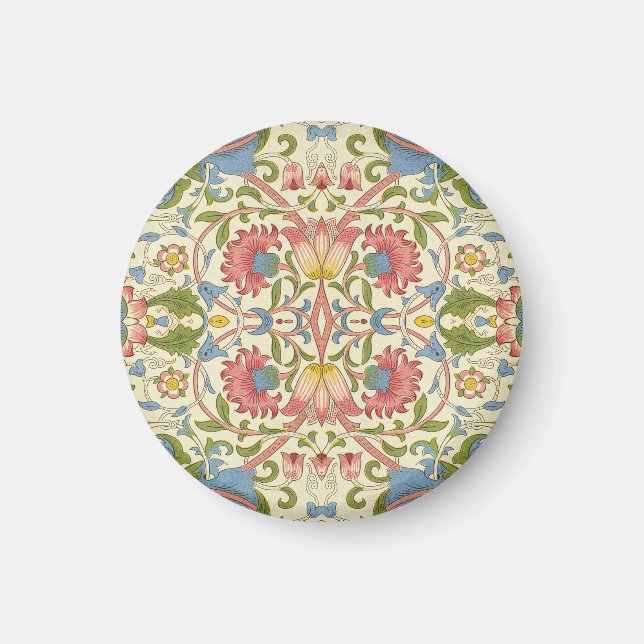 Imán Patrones florales de William Morris Loddon Blossom (Frente)