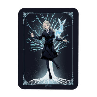 Imán Patrono de Conejo de Anime Luna Lovegood