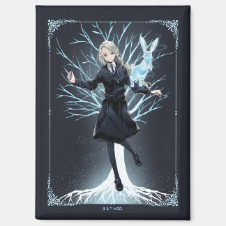 Imán Patrono de Conejo de Anime Luna Lovegood
