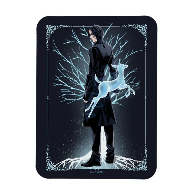 Imán Patrono de Doe de Anime Severus Snape (Vertical)