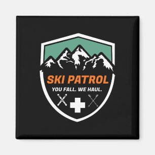 Imán Patrulla De Esquí: Cae En La Esquina De Asistencia