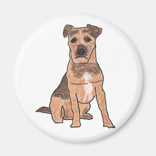 Imán Patterdale Terrier