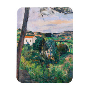 Imán Paul Cezanne - Árbol de pinos en Estaque