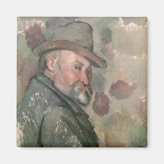 Imán Paul Cezanne | Autorretrato, 1890-94 (Frente)