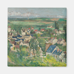Imán Paul Cezanne - Auvers, vista panorámica
