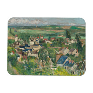 Imán Paul Cezanne - Auvers, vista panorámica