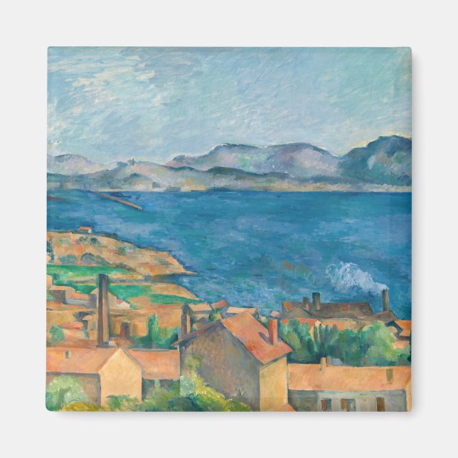 Imán Paul Cezanne - Bahía de Marsella, vista desde Esta (Frente)