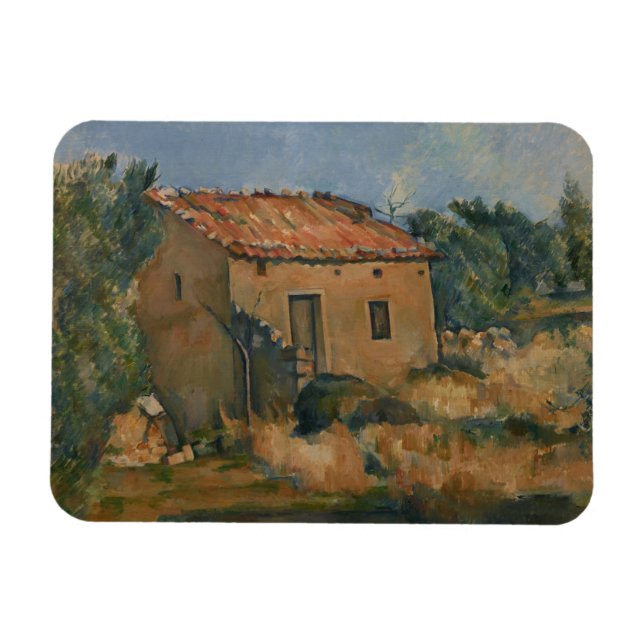 Imán Paul Cezanne - Casa abandonada (Horizontal)