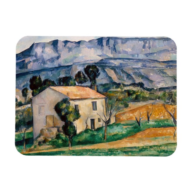 Imán Paul Cezanne - Casa en Provenza (Horizontal)