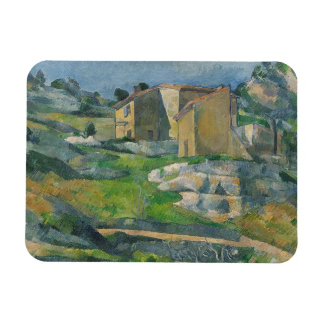 Imán Paul Cezanne | Casas de la Provenza: Los Riaux V (Horizontal)