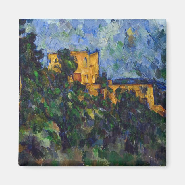 Imán Paul Cezanne - Castillo Negro (Frente)