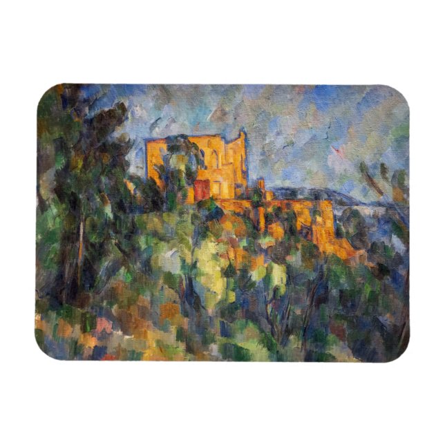 Imán Paul Cezanne - Castillo Negro (Horizontal)