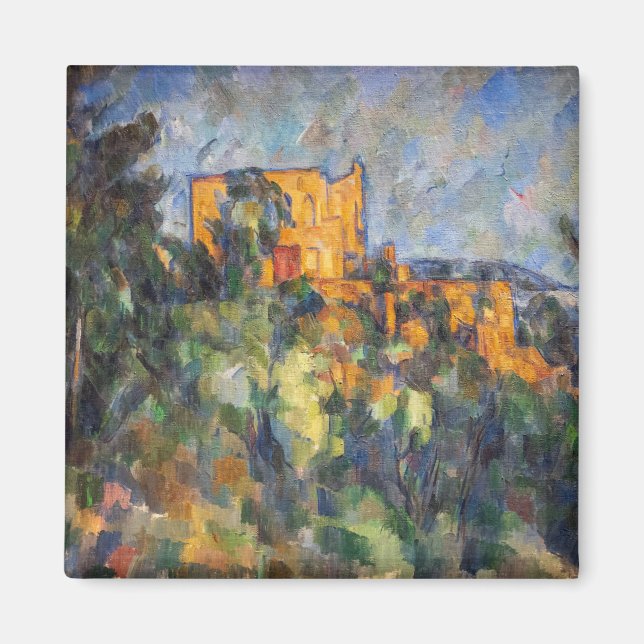 Imán Paul Cezanne - Castillo Negro (Frente)