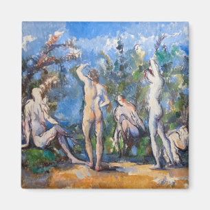 Imán Paul Cezanne - Cinco Bathers