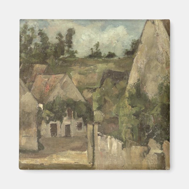 Imán Paul Cezanne | Cruces en el Rue Remy, Auvers, (Frente)