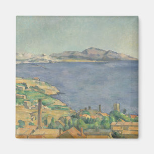 Imán Paul Cezanne el   el golfo de Marsella visto de L