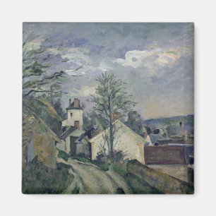 Imán Paul Cezanne el   la casa del doctor Gachet en