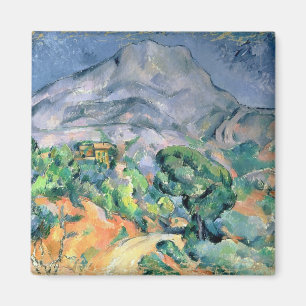 Imán Paul Cezanne el Mont Sainte-Victoire, 1900