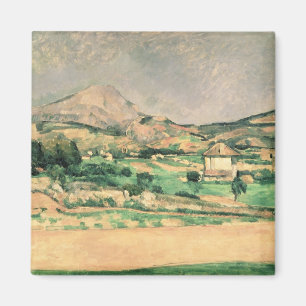 Imán Paul Cezanne el Montagne Sainte-Victoire,