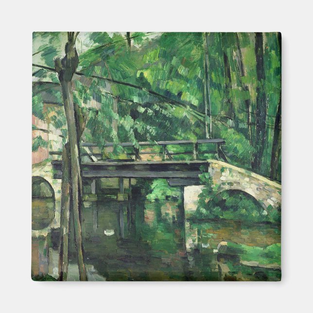 Imán Paul Cezanne | El puente de Maincy o el puente (Frente)