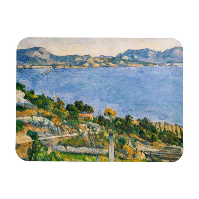 Imán Paul Cezanne - Golfo de Marsella visto desde Estaq (Horizontal)