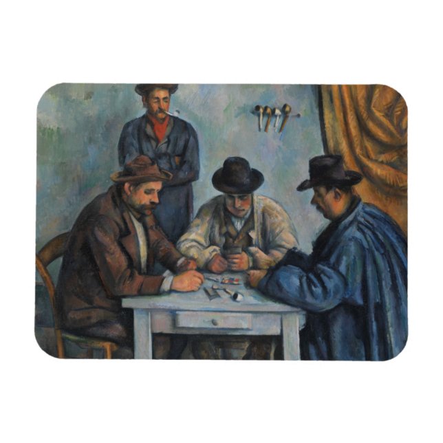 Imán Paul Cezanne | Jugadores De Tarjetas (Horizontal)