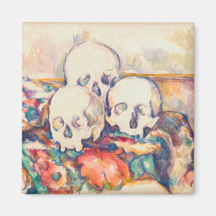 Imán Paul Cezanne - La acuarela de los tres cráneos