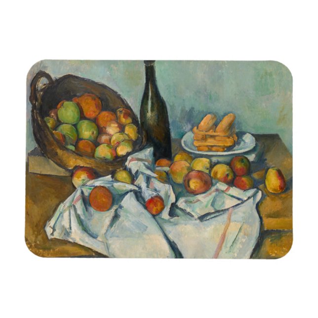 Imán Paul Cezanne - La canasta de manzanas (Horizontal)