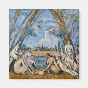 Imán Paul Cezanne - Los grandes bañistas