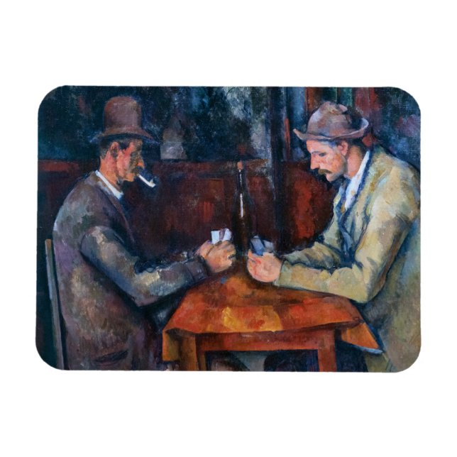 Imán Paul Cezanne - Los jugadores de cartas (Horizontal)