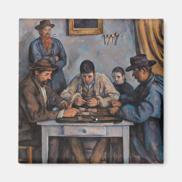 Imán Paul Cezanne - Los jugadores de cartas