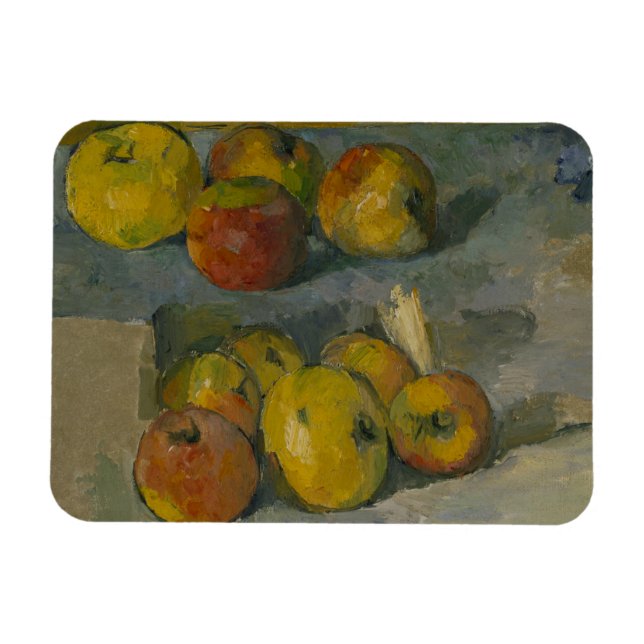 Imán Paul Cezanne - manzanas (Horizontal)