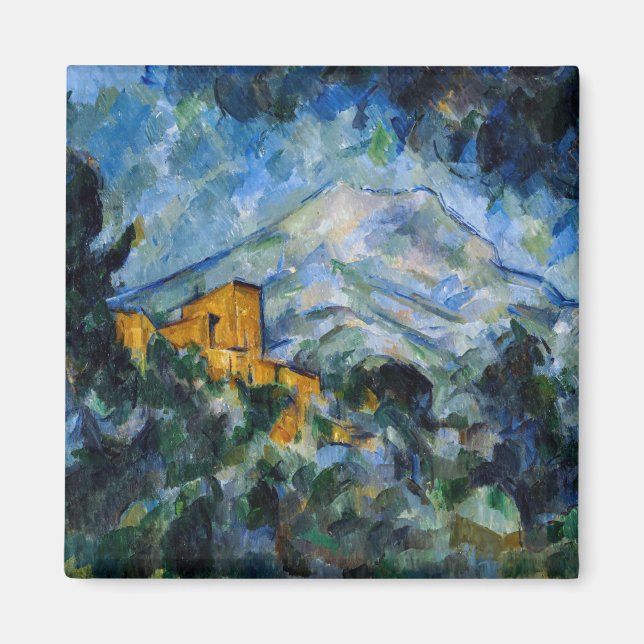 Imán Paul Cezanne - Mont Saint-Victoire y Chateau Noir (Frente)