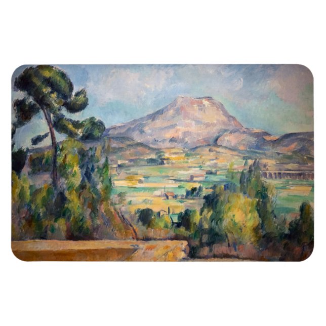 Imán Paul Cezanne - Mont Sainte-Victoire (Horizontal)