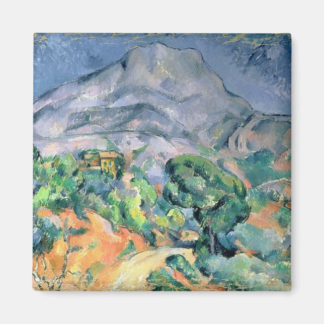 Imán Paul Cezanne | Mont Sainte-Victoire, 1900 (Frente)