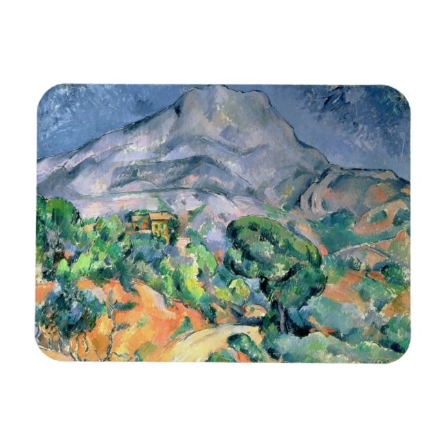 Imán Paul Cezanne | Mont Sainte-Victoire, 1900 (Horizontal)