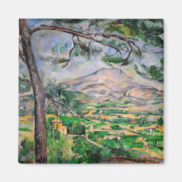 Imán Paul Cezanne - Mont Sainte-Victoire y Pino Grande