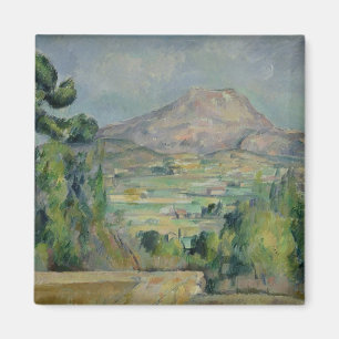 Imán Paul Cezanne Montagne Sainte-Victoire, c.1887-90