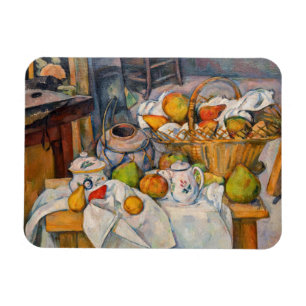 Imán Paul Cezanne - Still Life with Basket