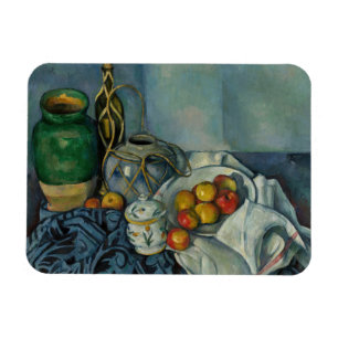 Imán Paul Cezanne - Todavía la vida con manzanas