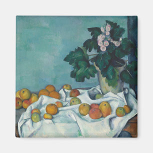 Imán Paul Cezanne Vida residual con manzanas y una ol