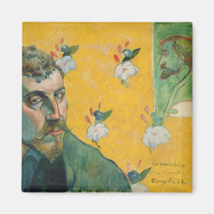 Imán Paul Gauguin Autorretrato, Les Miserables, 1888