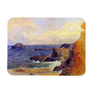 Imán Paul Gauguin - Costa rocosa Pintura de arte fino